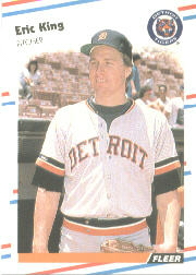1988 Fleer Baseball Cards      060      Eric King